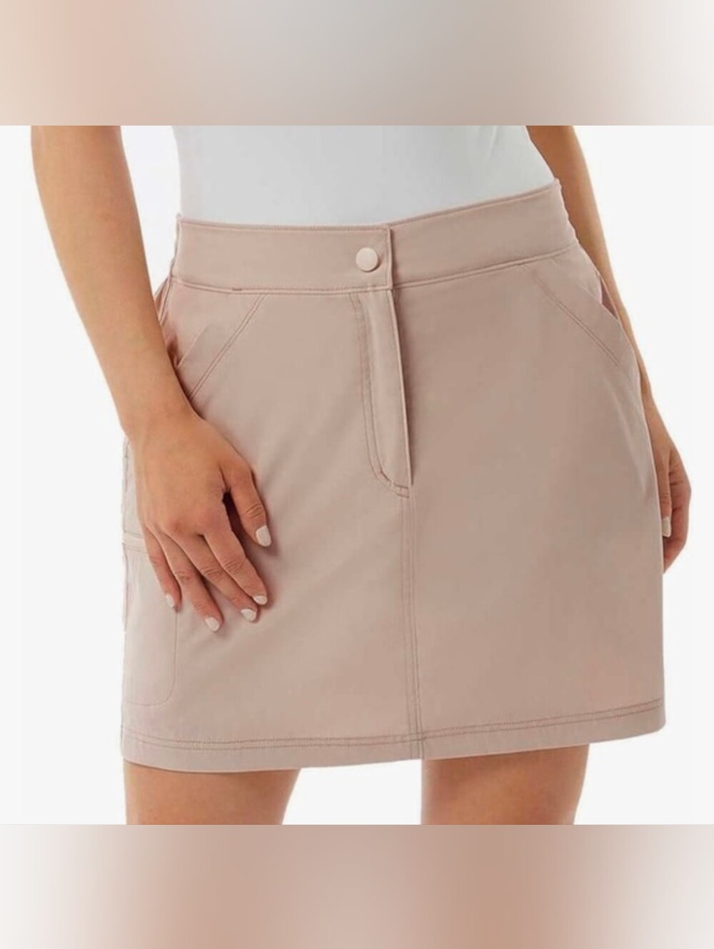 32 Degrees Cool Tan Cream Skort Sz XL *EUC